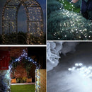 10m Festival Fairy String Lights, Solar Panel 100 LED with 1.9m Extended Cable(White Light)