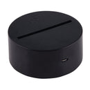 Football Crown Style 3D Touch Switch Control LED Light , 7 Color Discoloration Creative Visual Stereo Lamp Desk Lamp Night Light