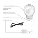 Electric Guitar Shape 3D Touch Switch Control LED Light , 7 Color Discoloration Creative Visual Stereo Lamp Desk Lamp Night Light