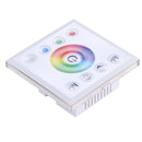 SX-M004 RGBW Double Board Touch Panel LED Remote Controller, DC 12-24V(White)