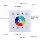 SX-M004 RGBW Double Board Touch Panel LED Remote Controller, DC 12-24V(White)