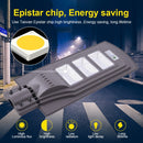60W IP65 Waterproof Radar Sensor + Light Control Solar Power Street Light, 120 LEDs Energy Saving Outdoor Lamp with 6V / 20W Solar Panel