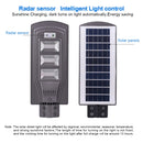 60W IP65 Waterproof Radar Sensor + Light Control Solar Power Street Light, 120 LEDs Energy Saving Outdoor Lamp with 6V / 20W Solar Panel