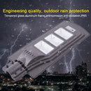 60W IP65 Waterproof Radar Sensor + Light Control Solar Power Street Light, 120 LEDs Energy Saving Outdoor Lamp with 6V / 20W Solar Panel