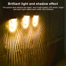 6 LED Outdoor Solar Water Drop Fence Light(Warm White)