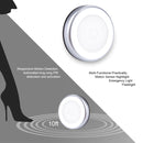 PIR Human Body Motion Sensor + Light Control White Light LED Night Light, 6 LEDs Mini Lamp for Closet / Cabinet / Stairways / Bedroom, Sensor Distance: 5m, DC 5V