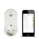 16A 2.4GHz Alexa WiFi Control Smart Timer Home Power Socket with Echo & Google Home, AC 100-240V, EU Plug