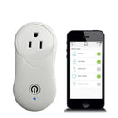 10A 2.4GHz Alexa WiFi Control Smart Timer Home Power Socket with Echo & Google Home, AC 100-240V, US Plug