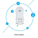 10A 2.4GHz Alexa WiFi Control Smart Timer Home Power Socket with Echo & Google Home, AC 100-240V, US Plug