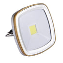 3W Rechargeable White Light Camping Light , 270 LM Solar Panel Outdoor Emergency Light with Handle, DC 5V(Gold)