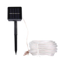 5m Casing Rope Light, Solar Panel water resistant 50 LED(Colorful Light)