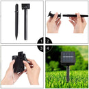 5m Casing Rope Light, Solar Panel water resistant 50 LED(Colorful Light)