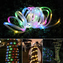 5m Casing Rope Light, Solar Panel water resistant 50 LED(Colorful Light)
