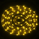 5m Casing Rope Light, Solar Panel water resistant 50 LED(Warm White)