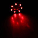 4 PCS DC 12V Motorcycle 13-LED Tail Turn Signal Lamp Indicators Blinker Light, (Yellow + Red Light)