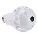 ESCAM QP136 Light Bulb 360 Degrees VR Panoramic 1.3MP WiFi Camera, Support Motion Detection, Alarm Messages, Alarm Recording, Screenshot and Push APP Function