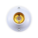ESCAM QP137 2MP HD 1080P 360 Degree Panoramic Bluetooth Speaker Bulb IP Camera, E27, WiFi, Motion Detection,(White)