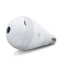 E27 3W 1080P LED Bulb Shape Wi-Fi IP Camera Wireless HD Home Security Panoramic 360 Degrees Light Sensing Bulb