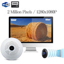 E27 3W 1080P LED Bulb Shape Wi-Fi IP Camera Wireless HD Home Security Panoramic 360 Degrees Light Sensing Bulb