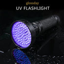 100 LED UV Flashlight Scorpion Detector Fluorescence Detector