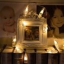 3m Photo Clip LED Fairy String Light, 30 LEDs 3 x AA Batteries Box Chains Lamp Decorative Light for Home Hanging Pictures, DIY Party, Wedding, Christmas Decoration