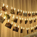 3m Photo Clip LED Fairy String Light, 30 LEDs 3 x AA Batteries Box Chains Lamp Decorative Light for Home Hanging Pictures, DIY Party, Wedding, Christmas Decoration