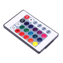 Mini RGB LED Controller with 24 Keys Remote Control, DC 5-24V(White)