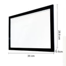 5W 5V LED Stepless Brightness Adjustable A4 Acrylic Copy Boards Anime Sketch Drawing Sketchpad with Scale