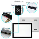 5W 5V LED Stepless Brightness Adjustable A4 Acrylic Copy Boards Anime Sketch Drawing Sketchpad with Scale