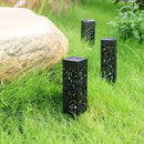Outdoor Hollowing Out Solar Energy Garden Lawn Lamp(White Light)