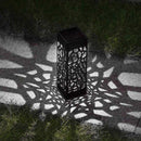 Outdoor Hollowing Out Solar Energy Garden Lawn Lamp(White Light)