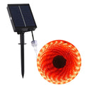 TYN002 5m 150 LEDs Solar Powered Garden Decoration LED Light Strip (Pink Light)