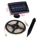 TYN002 5m 150 LEDs Solar Powered Garden Decoration LED Light Strip (Pink Light)