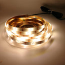 TYN002 5m 150 LEDs Solar Powered Garden Decoration LED Light Strip (Pink Light)
