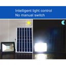 TGD 30W IP65 Waterproof Solar Flood Light, 54 LEDs Smart Light with Solar Panel & Remote Control