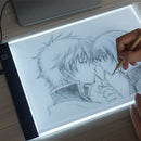 Ultra-thin A4 Size Portable USB LED Artcraft Tracing Light Box Copy Board Brightness Control for Artists Drawing Sketching Animation and X-ray Viewing