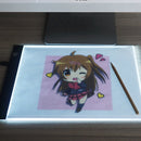 Ultra-thin A4 Size Portable USB LED Artcraft Tracing Light Box Copy Board Brightness Control for Artists Drawing Sketching Animation and X-ray Viewing