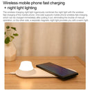 Original Xiaomi Youpin YLYD08YI Yeelight Universal LED Fast Charging Wireless Charger with Night Light, EU Plug