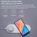 Original Xiaomi Youpin YLYD08YI Yeelight Universal LED Fast Charging Wireless Charger with Night Light, EU Plug