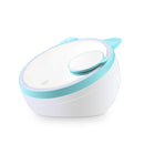 5W Multi-function Touch Switch Rechargeable Creative Lovely Pet Shape Makeup Mirror LED Desk Lamp Night Light(Blue)