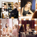10 PCS 10W Multi-Level Adjust Brightness White Light Makeup Mirror Vanity LED Light Bulb, 120LM 7000K USB Charging Hollywood Style Cosmetic Lighted Bulb Dresser Lamp, Cable Length: 4.6m, DC 5V