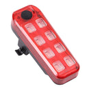 QZ-W007 8 x SMD Rechargeable Monochromatic Bicycle Safety Warning Tail Light(Red Light)