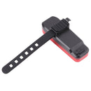 QZ-W007 8 x SMD Rechargeable Red and Blue Bicycle Safety Warning Tail Light