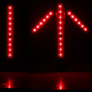 JT01 Rechargeable Traffic Safety Arrow Signal Light Warning Light Bar (Red Light)