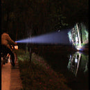 KS-738 USB Charging Waterproof T6+XPE Zoomable LED Flashlight with 4-Modes & 18650 lithium battery