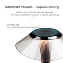 Small Waist USB Charging Students Learn Eye Protection LED Table Lamp(Grey)
