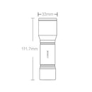 Original Xiaomi Youpin BEEBEST Portable Flashlightï¼ŒSupport Three-gear Mode(Black)