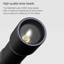 Original Xiaomi Youpin BEEBEST Portable Flashlightï¼ŒSupport Three-gear Mode(Black)