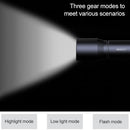Original Xiaomi Youpin BEEBEST Portable Flashlightï¼ŒSupport Three-gear Mode(Black)