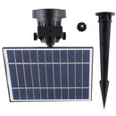 10W LED Solar Powered Lawn Spotlight IP65 Waterproof Outdoor Garden Landscape Lamp (Cool White)
